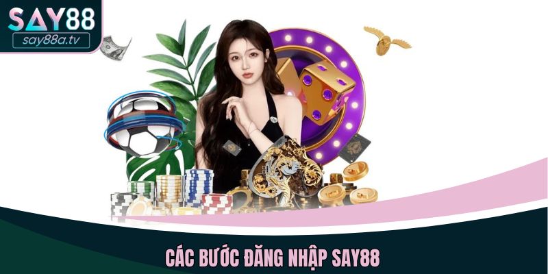 Các bước đăng nhập SAY88