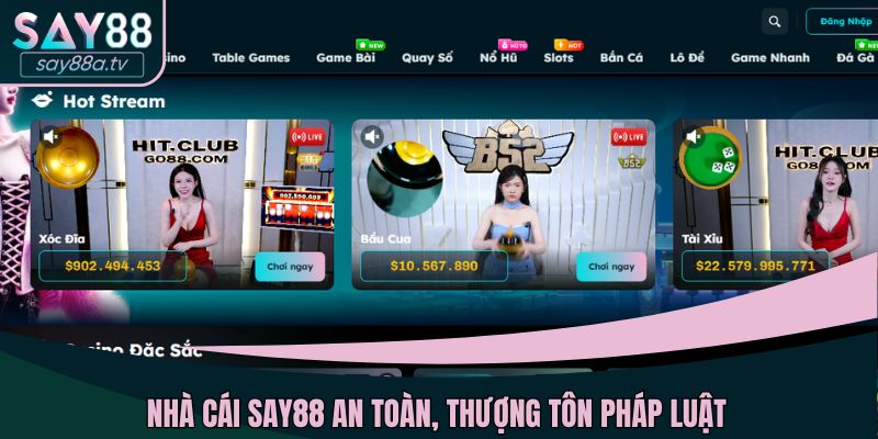 Nhà cái luôn chú trọng thượng tôn luật pháp