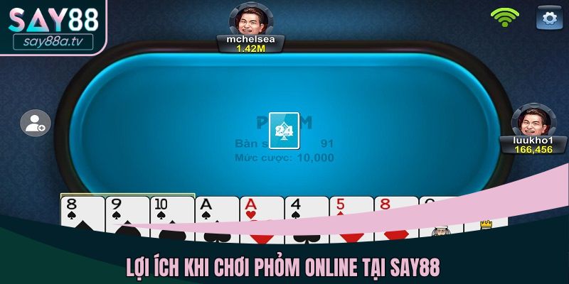 Các lợi ích khi chơi Phỏm online